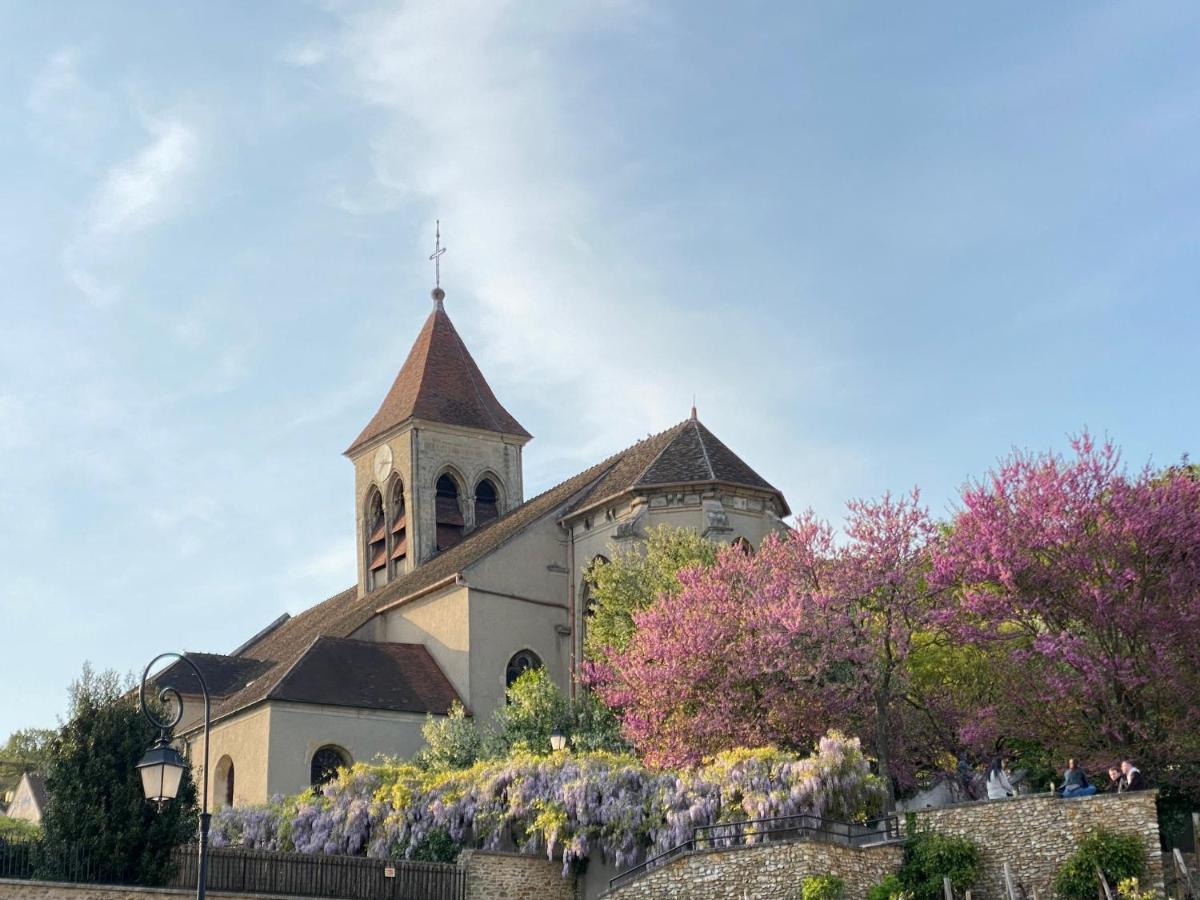 La Villa Perchee Calme, Sauna, Parking Prive Saint-Prix  Exterior photo
