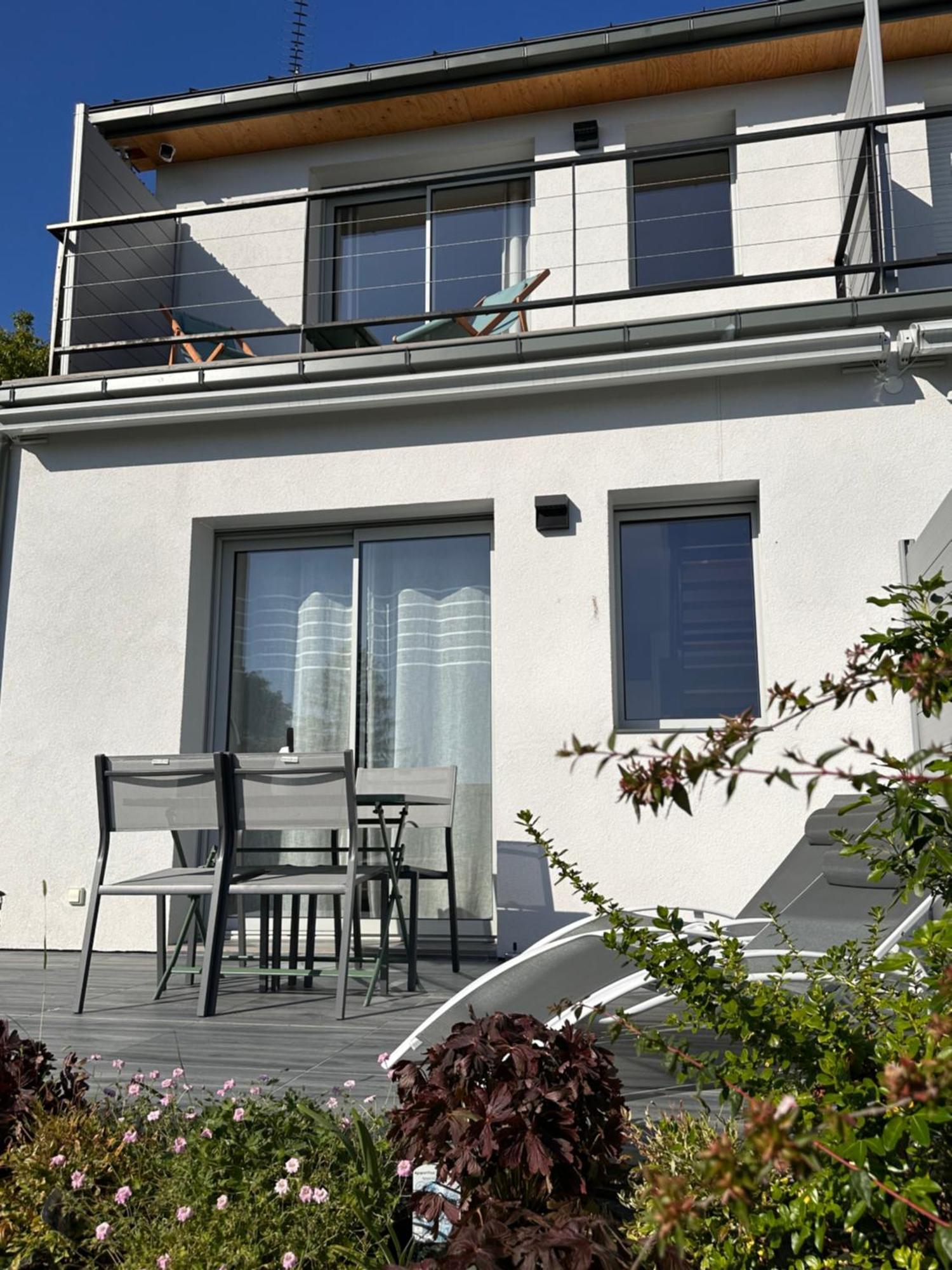 La Villa Perchee Calme, Sauna, Parking Prive Saint-Prix  Exterior photo
